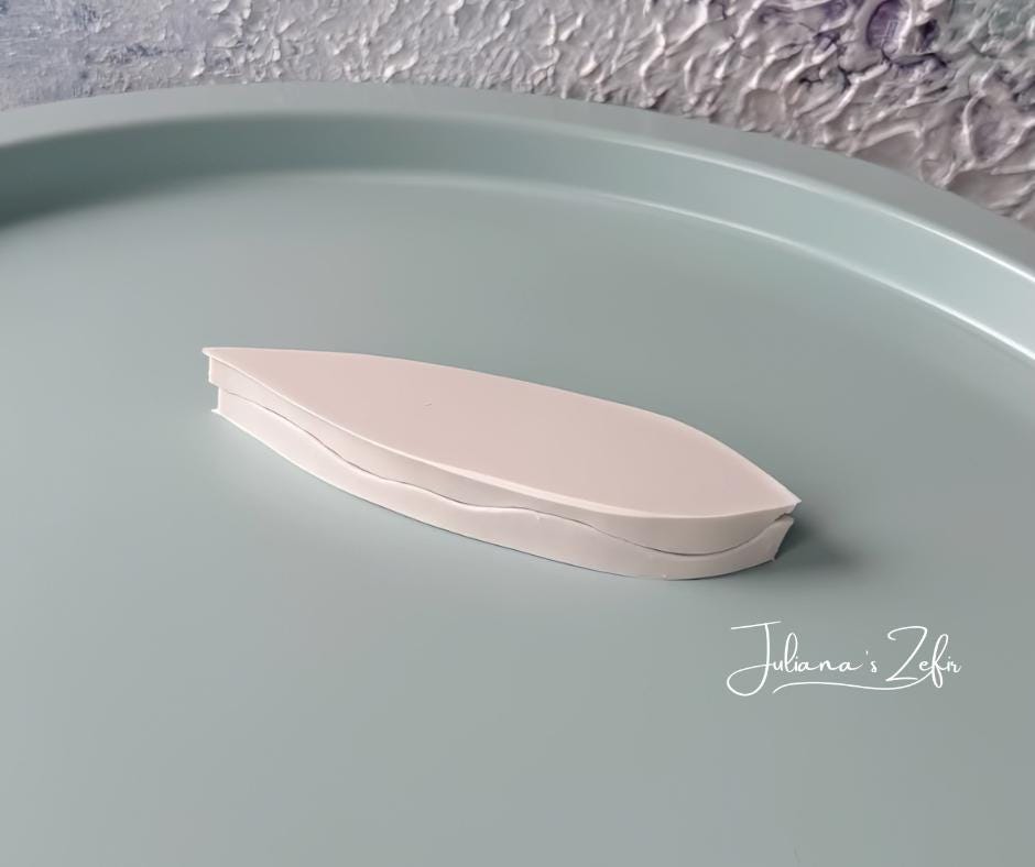 Tulip Leaf Silicone Veiner Mold | food grade marshmallow zefir decorating tool