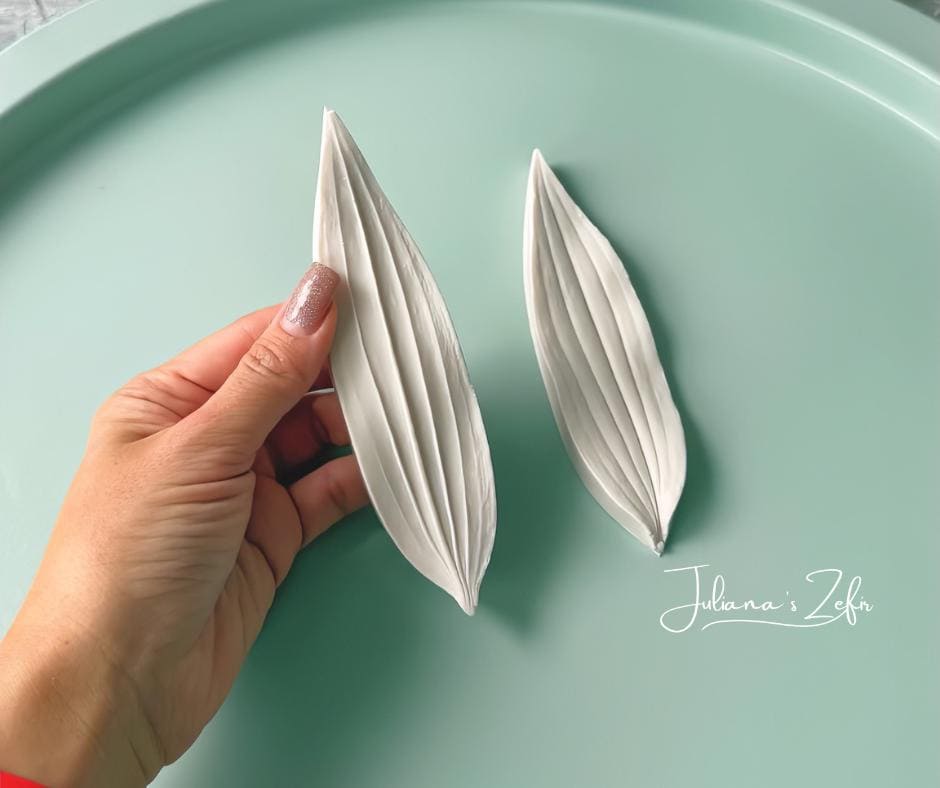 Tulip Leaf Silicone Veiner Mold | food grade marshmallow zefir decorating tool