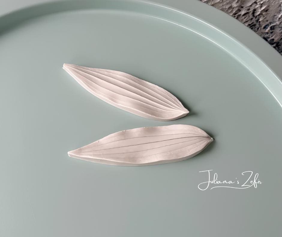 Tulip Leaf Silicone Veiner Mold | food grade marshmallow zefir decorating tool