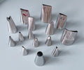 Pastry tips for zefir marshmallow flowers, zephyr piping nozzles