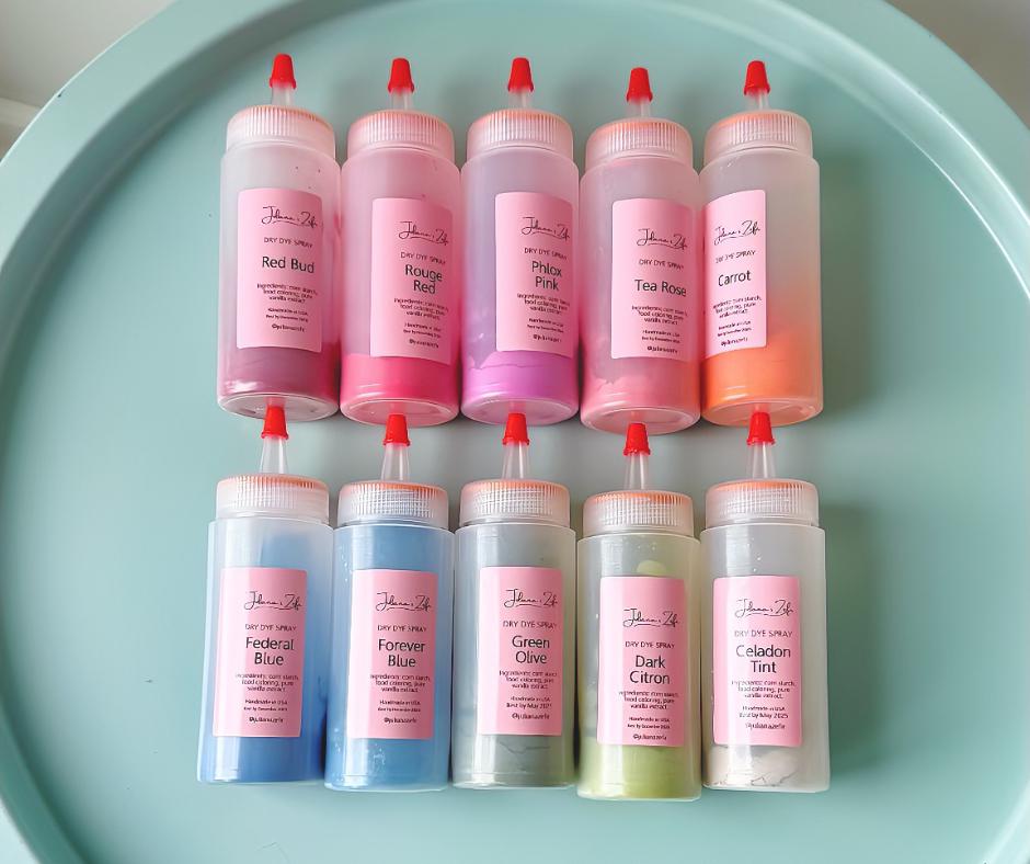 Dry Spray Food Color – Airbrush Alternative for Piped Flowers, Marshmallow, Buttercream (25g)