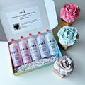 Romantic Palette Dry Spray Color System – Piped Flower Baking Decorations (Set of 5)
