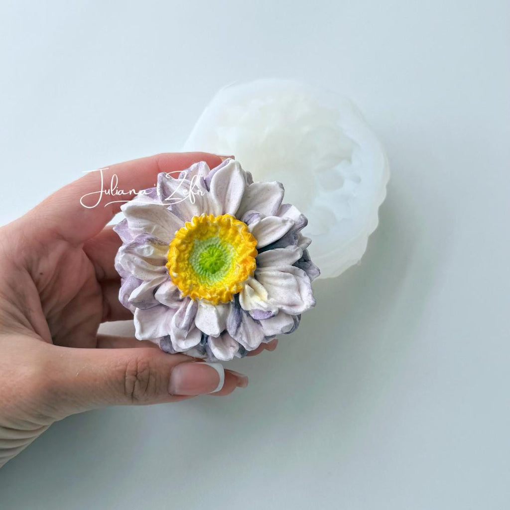 Gerbera Silicone Mold | food grade marshmallow zefir decorating tool
