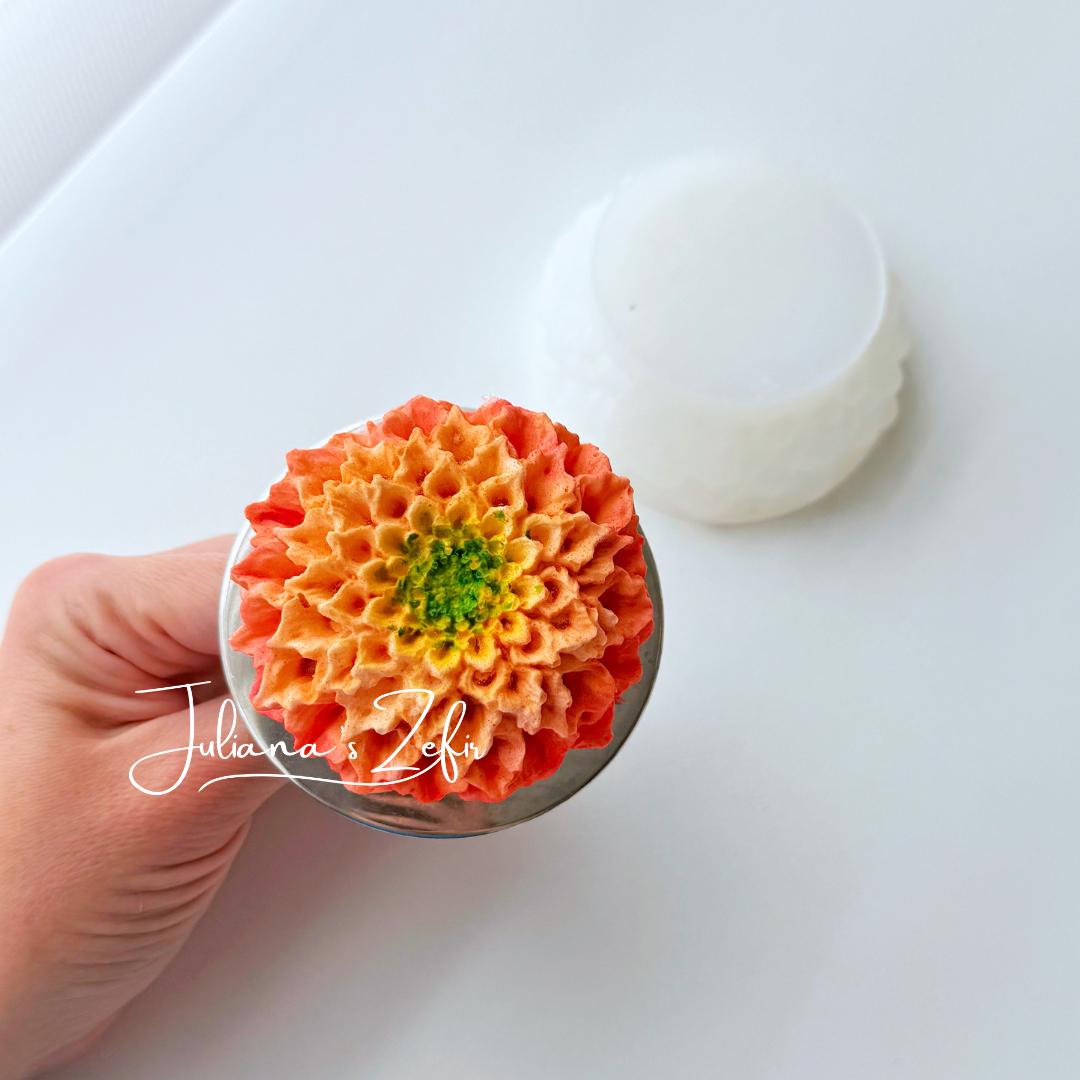 Marigold Silicone Mold | food grade marshmallow zefir decorating tool