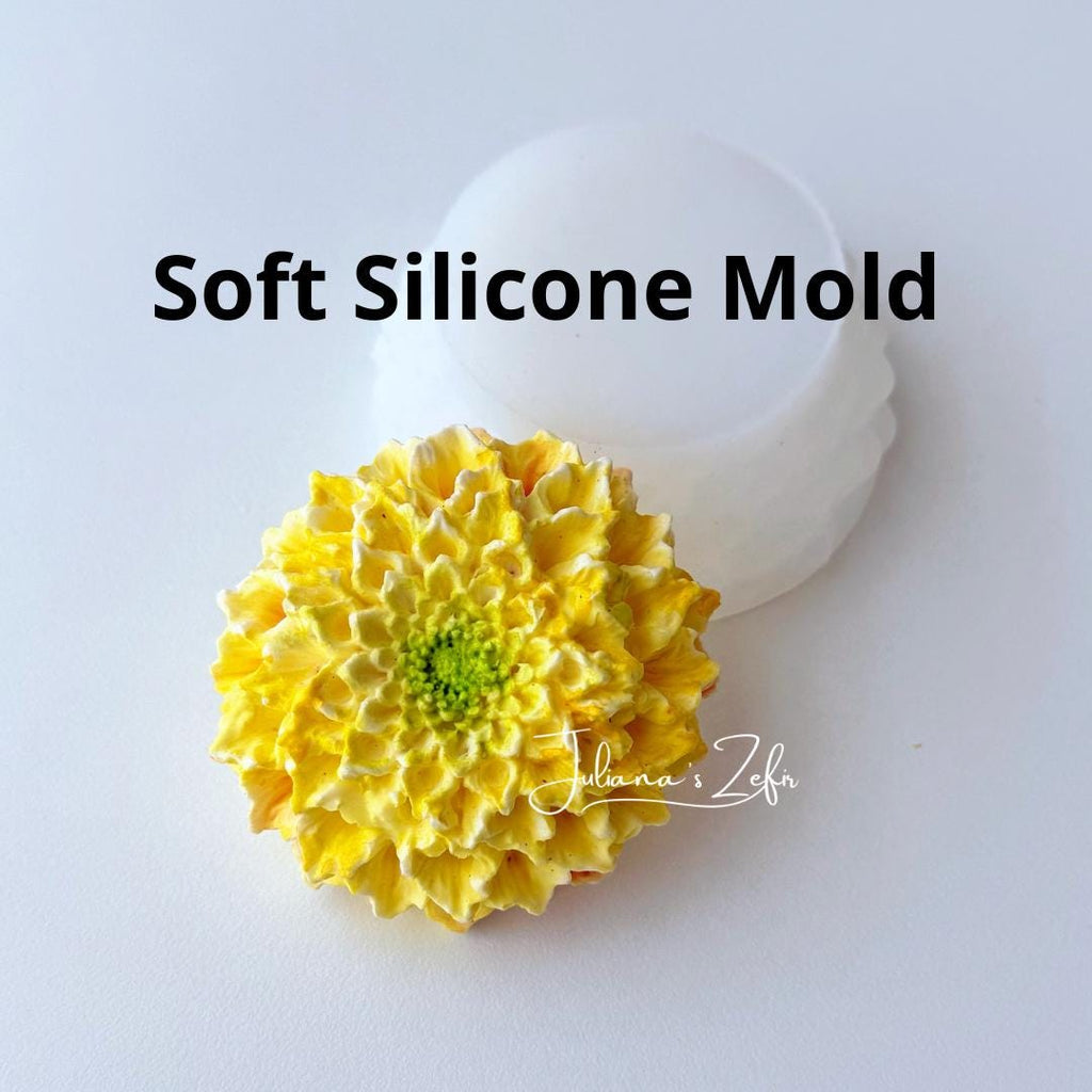 Marigold Silicone Mold | food grade marshmallow zefir decorating tool