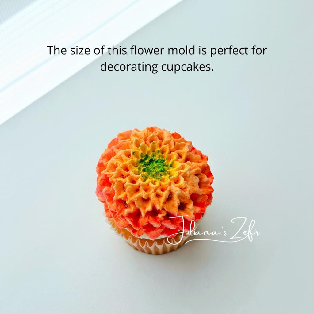 Marigold Silicone Mold | food grade marshmallow zefir decorating tool