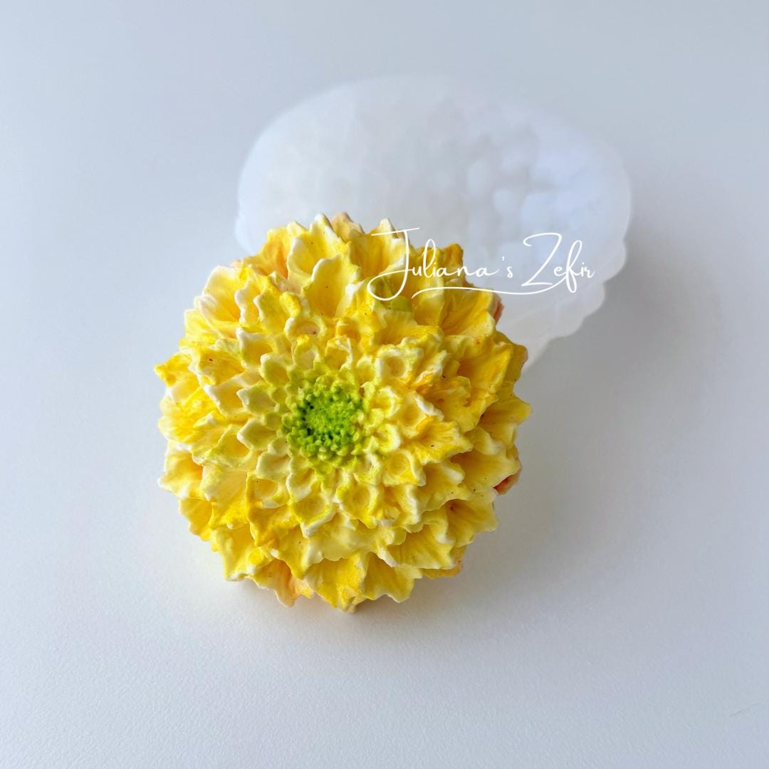 Marigold Silicone Mold | food grade marshmallow zefir decorating tool