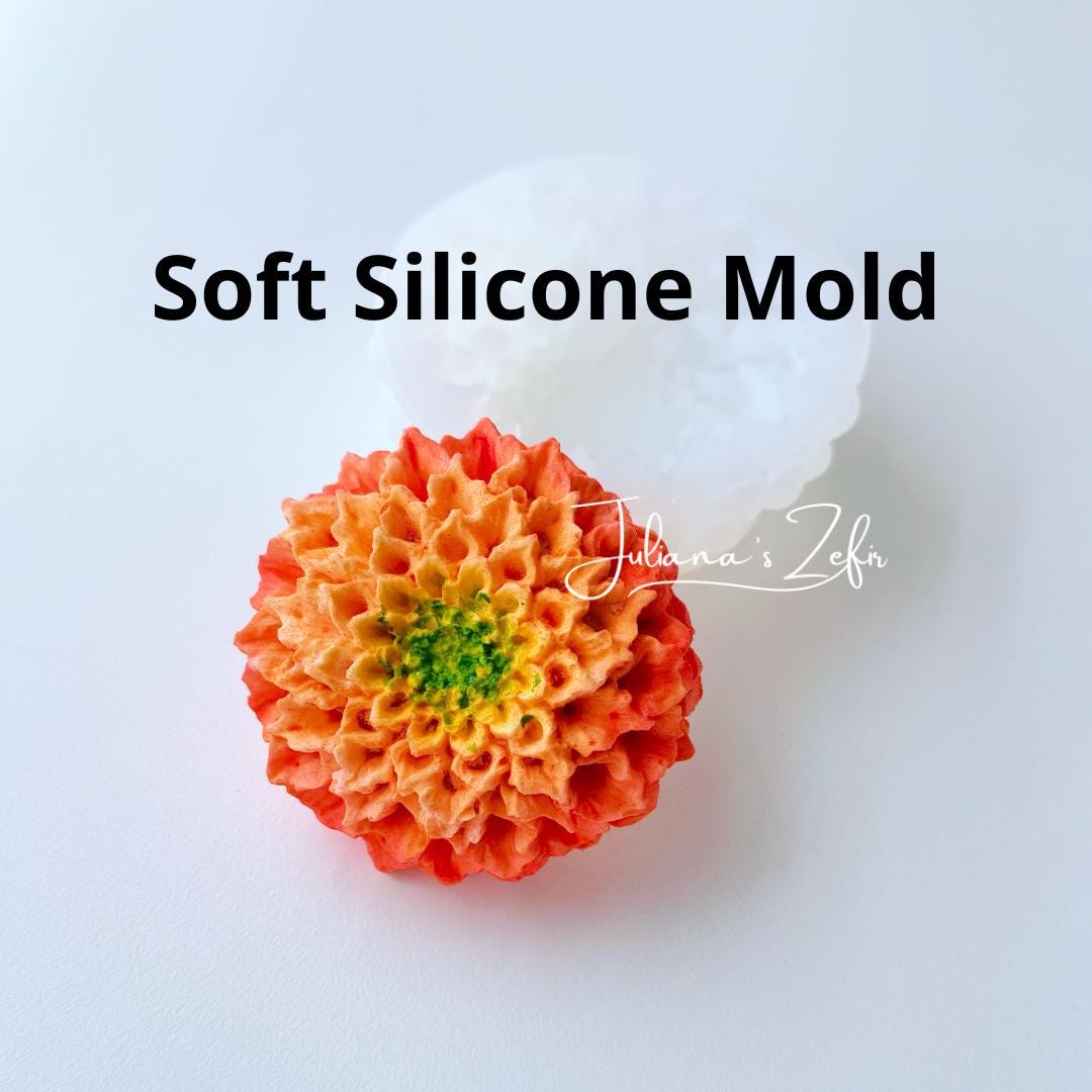 Marigold Silicone Mold | food grade marshmallow zefir decorating tool