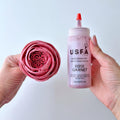 Rose Garnet Dry Spray Color System – Airbrush Alternative for Piped Flowers