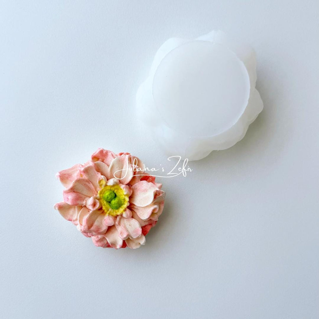 Rose Perle d'Or Silicone Mold | food grade marshmallow zefir decorating tool