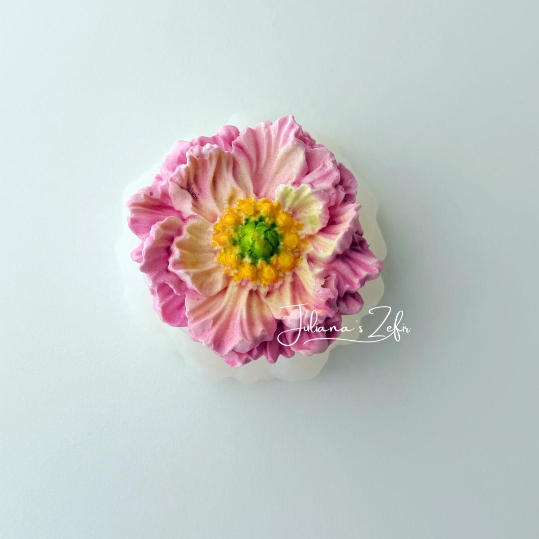 Peony First Arrival Silicone Mold | food grade marshmallow zefir decorating tool