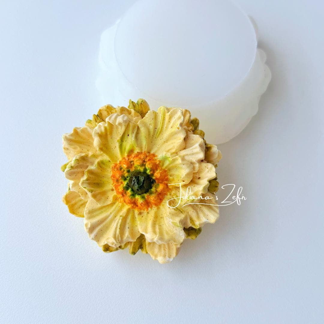 Peony First Arrival Silicone Mold | food grade marshmallow zefir decorating tool