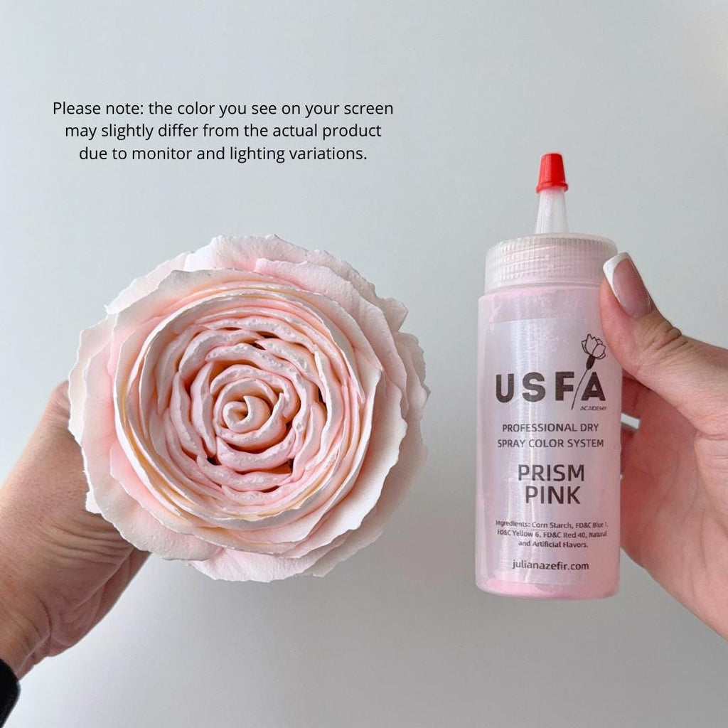 Prism Pink Dry Spray Color System – Airbrush Alternative for Piped Flowers