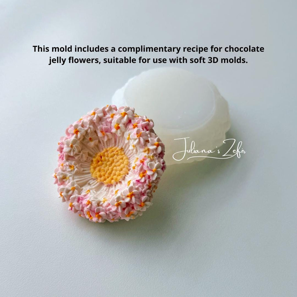 African Lily Silicone Mold | food grade marshmallow zefir decorating tool