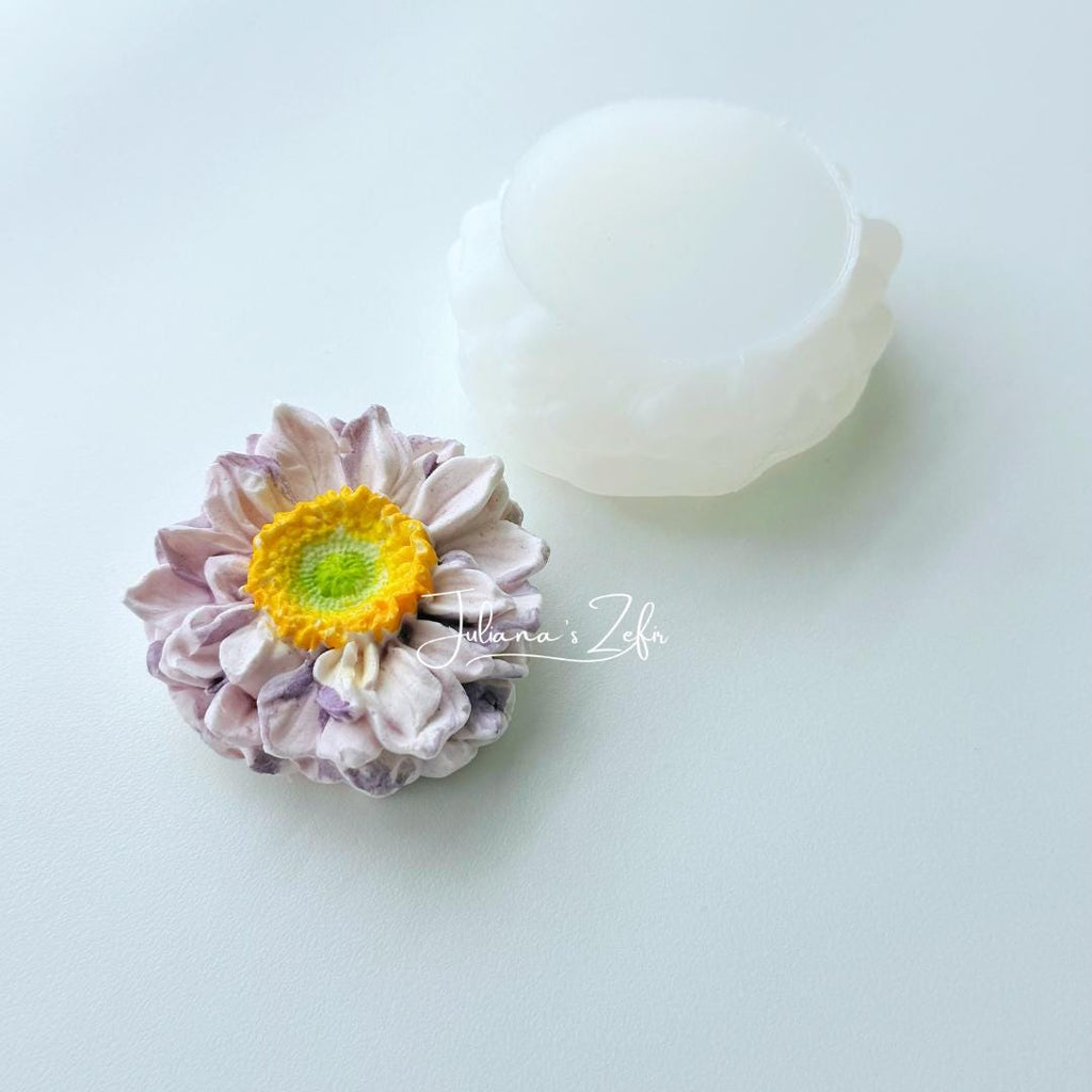 Gerbera Silicone Mold | food grade marshmallow zefir decorating tool