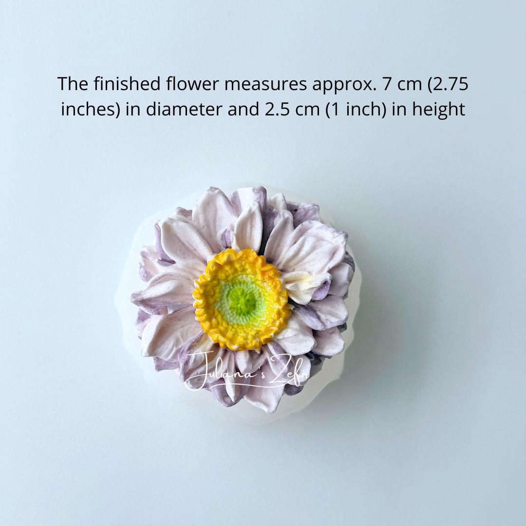 Gerbera Silicone Mold | food grade marshmallow zefir decorating tool