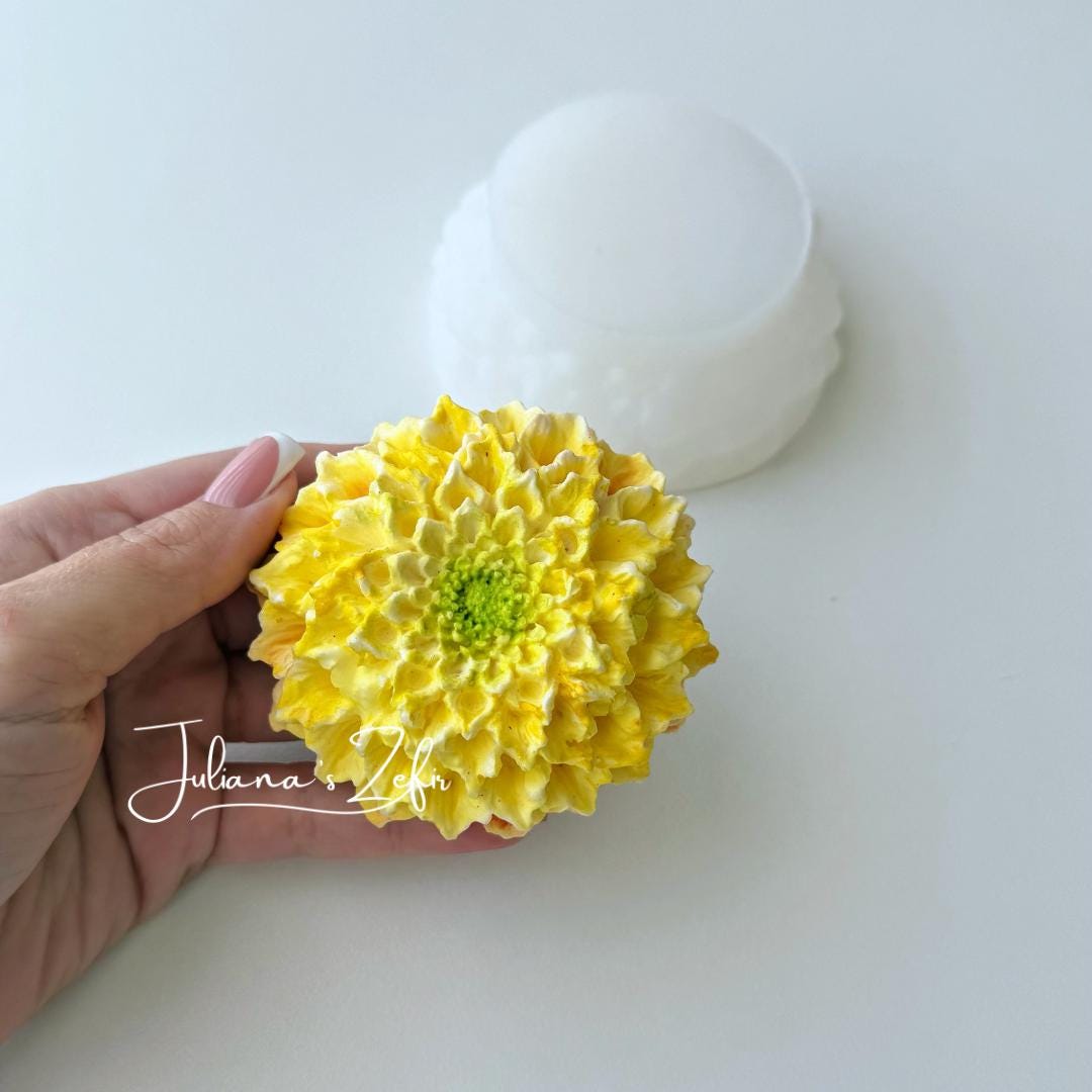 Marigold Silicone Mold | food grade marshmallow zefir decorating tool