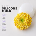 Marigold Silicone Mold | food grade marshmallow zefir decorating tool