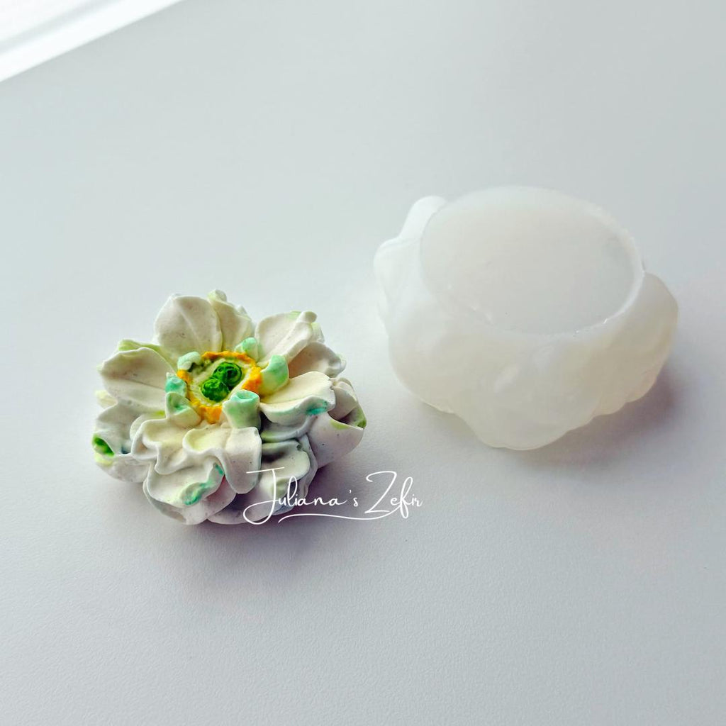 Rose Perle d'Or Silicone Mold | food grade marshmallow zefir decorating tool