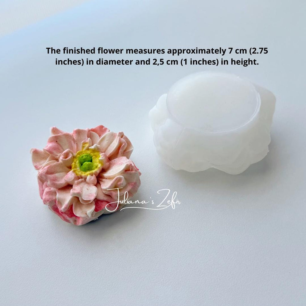 Rose Perle d'Or Silicone Mold | food grade marshmallow zefir decorating tool