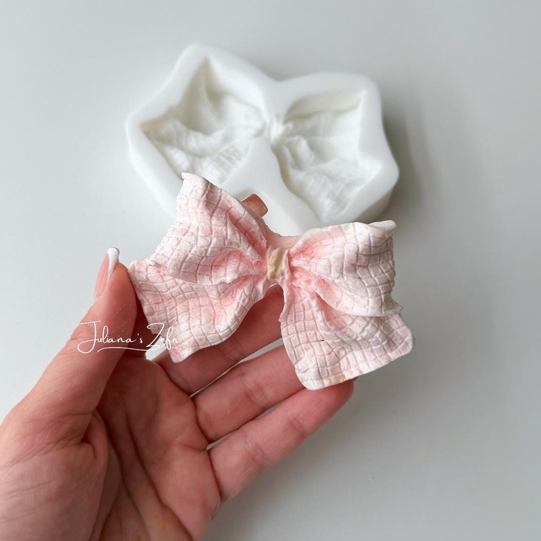 Bow Silicone Mold | food grade marshmallow zefir decorating tool