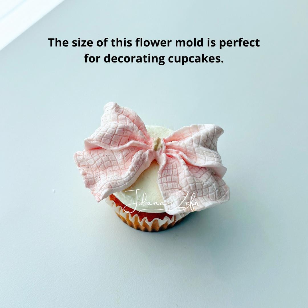 Bow Silicone Mold | food grade marshmallow zefir decorating tool