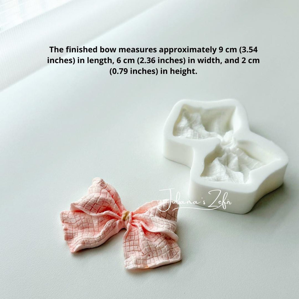 Bow Silicone Mold | food grade marshmallow zefir decorating tool