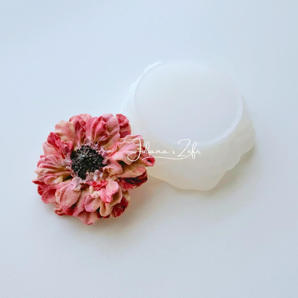Scabiosa Silicone Mold | food grade marshmallow zefir decorating tool