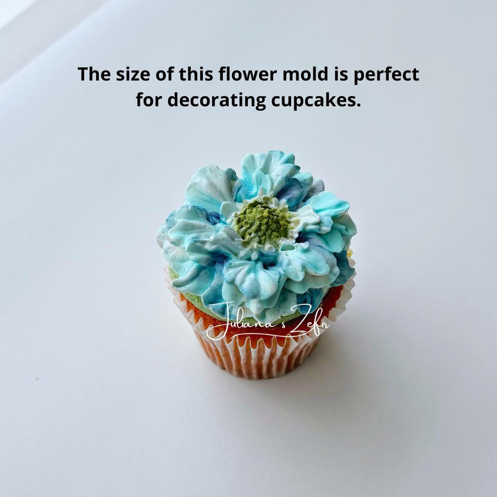 Scabiosa Silicone Mold | food grade marshmallow zefir decorating tool