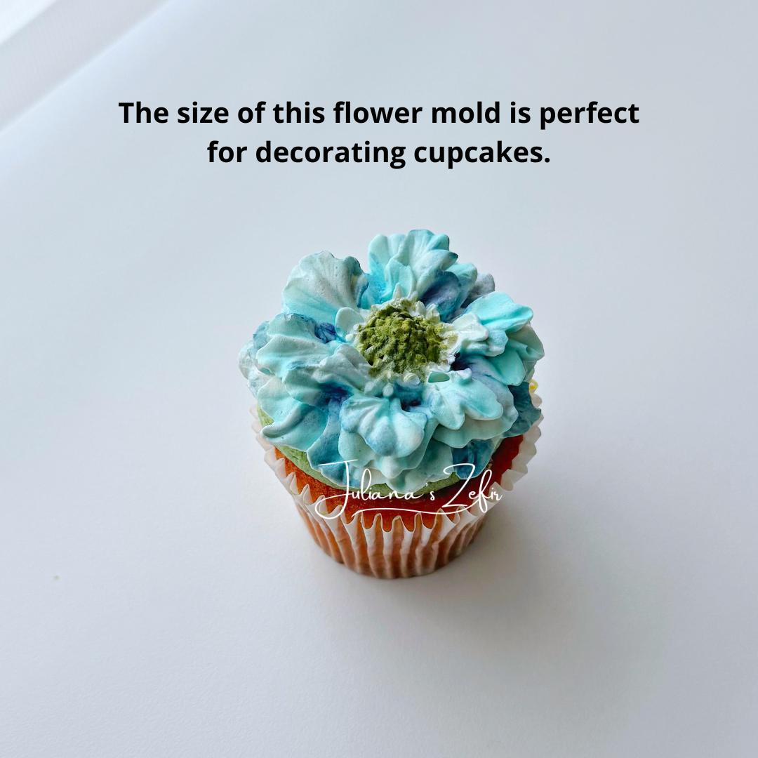 Scabiosa Silicone Mold | food grade marshmallow zefir decorating tool