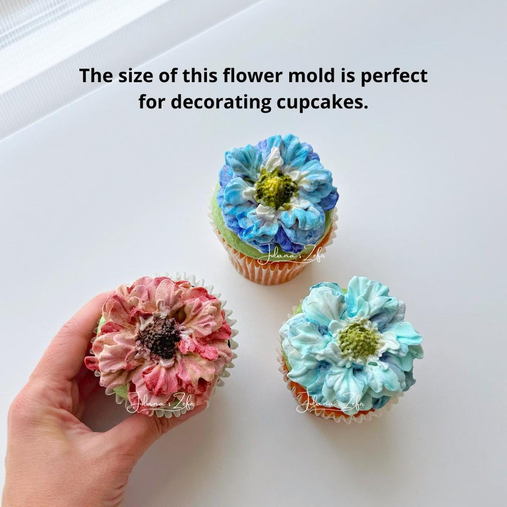 Scabiosa Silicone Mold | food grade marshmallow zefir decorating tool