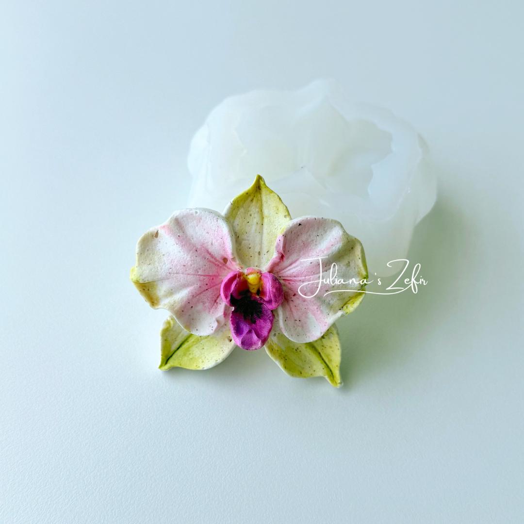 Orchid Soft Silicone Mold | food grade marshmallow zefir decorating tool