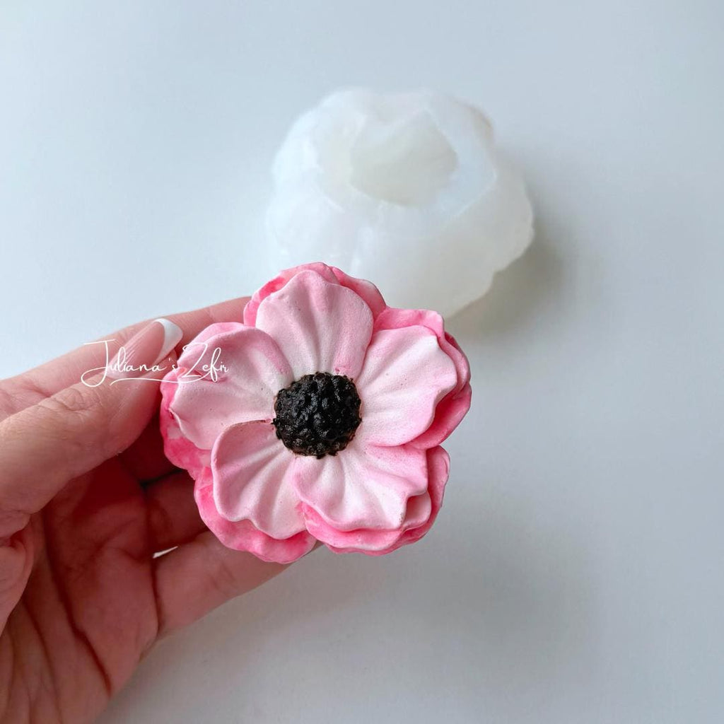 Anemone Silicone Mold | food grade marshmallow zefir decorating tool
