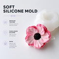 Anemone Silicone Mold | food grade marshmallow zefir decorating tool