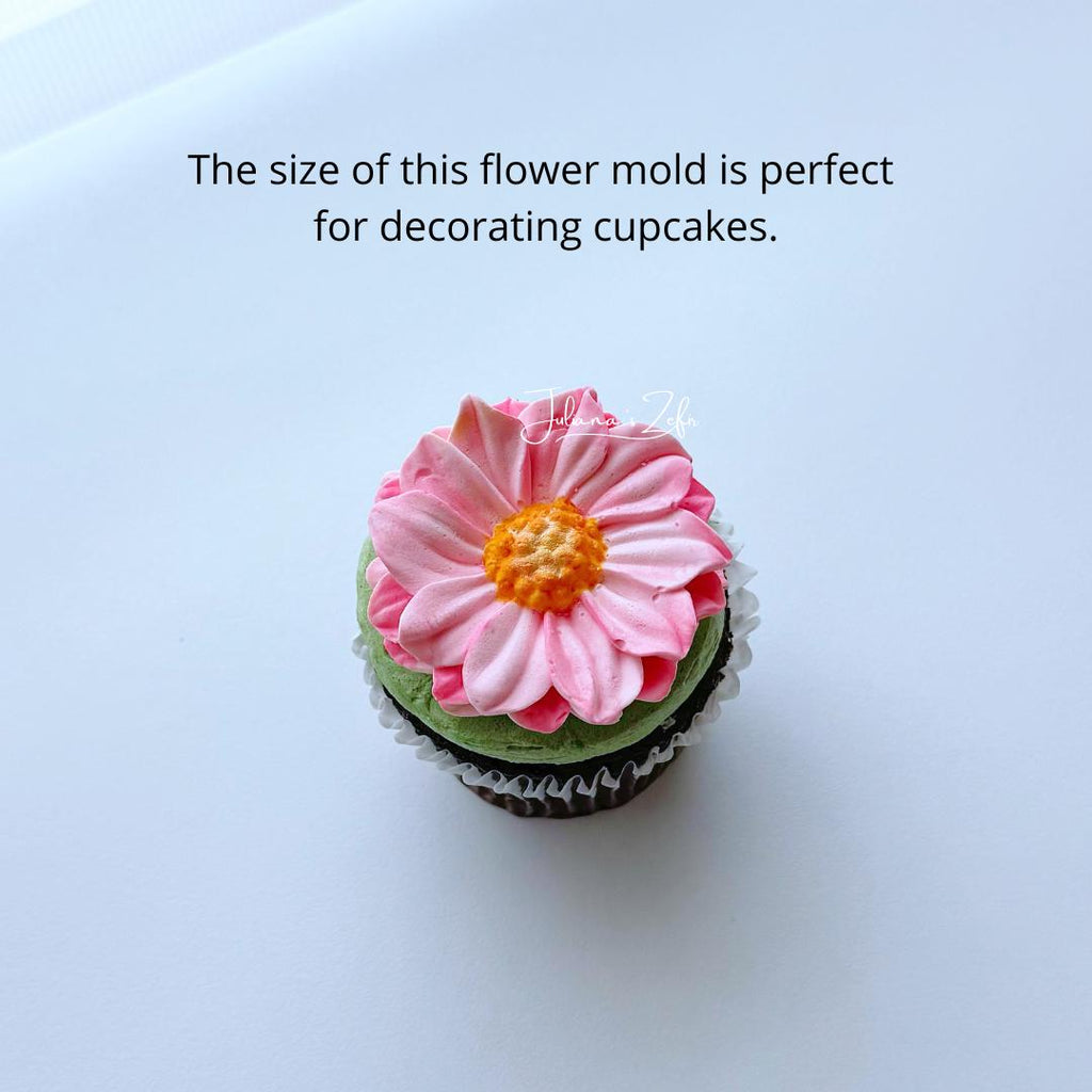 Chrysanthemum Dulwich Pink Silicone Mold | food grade marshmallow zefir decorating tool