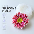 Chrysanthemum Bolte Soft Silicone Mold | food grade marshmallow zefir decorating tool