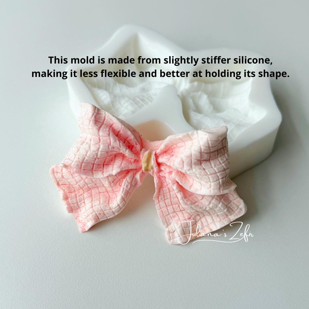 Bow Silicone Mold | food grade marshmallow zefir decorating tool