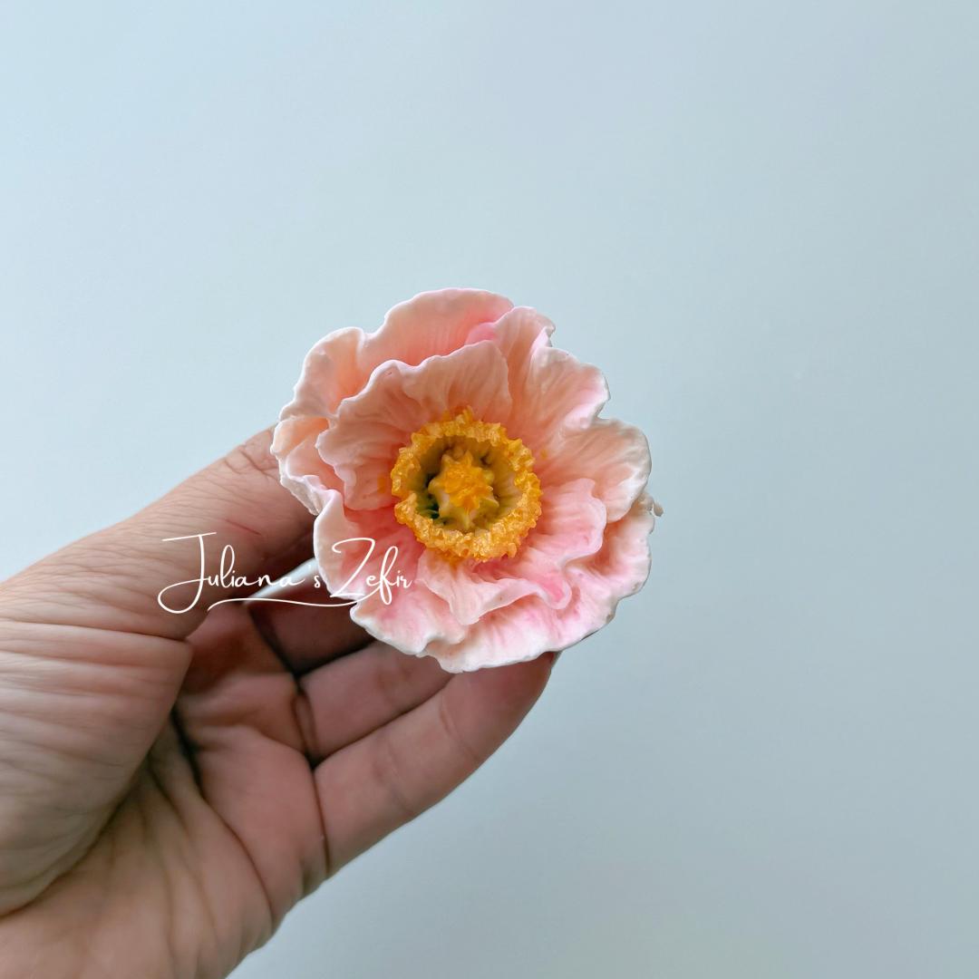 Poppy Silicone Mold | food grade marshmallow zefir decorating tool