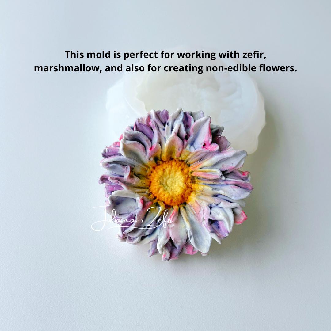 Chrysanthemum Beechcroft Silicone Mold | food grade marshmallow zefir decorating tool