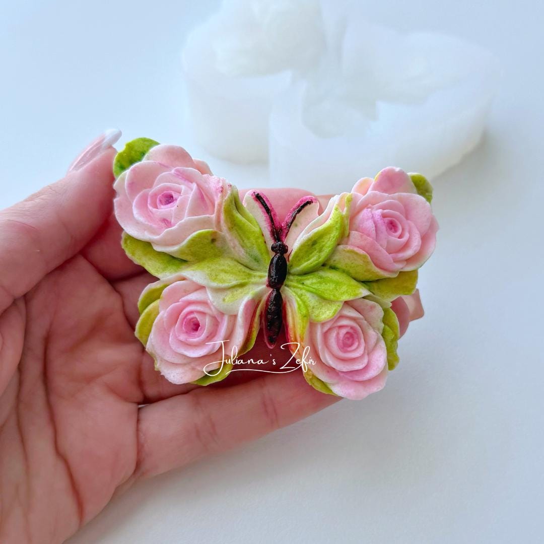 Butterfly Silicone Mold | food grade marshmallow zefir decorating tool