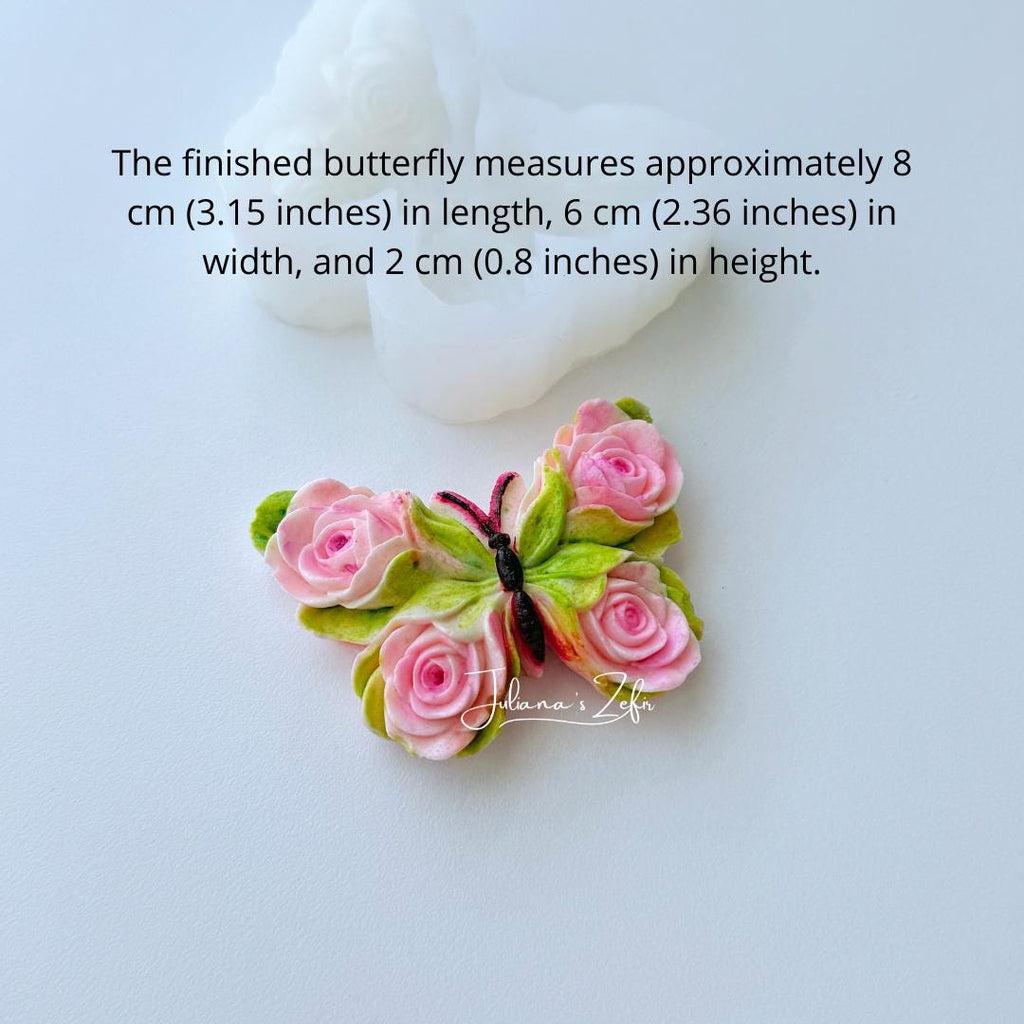 Butterfly Silicone Mold | food grade marshmallow zefir decorating tool