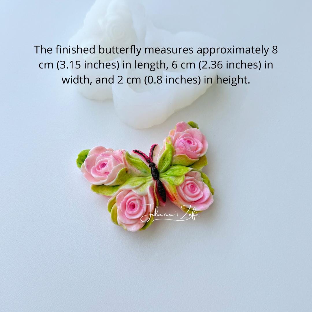 Butterfly Silicone Mold | food grade marshmallow zefir decorating tool