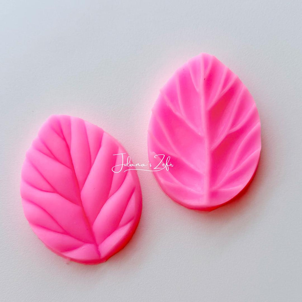 Rose Leaf Silicone Veiner Mold | food grade marshmallow zefir decorating tool