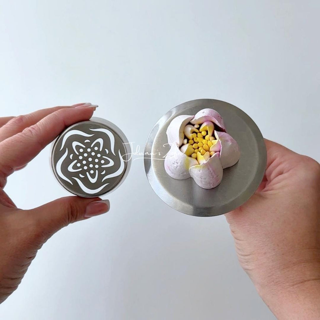 9 XL Russian Piping Tips, Stainless Steel Zefir Flower Nozzles