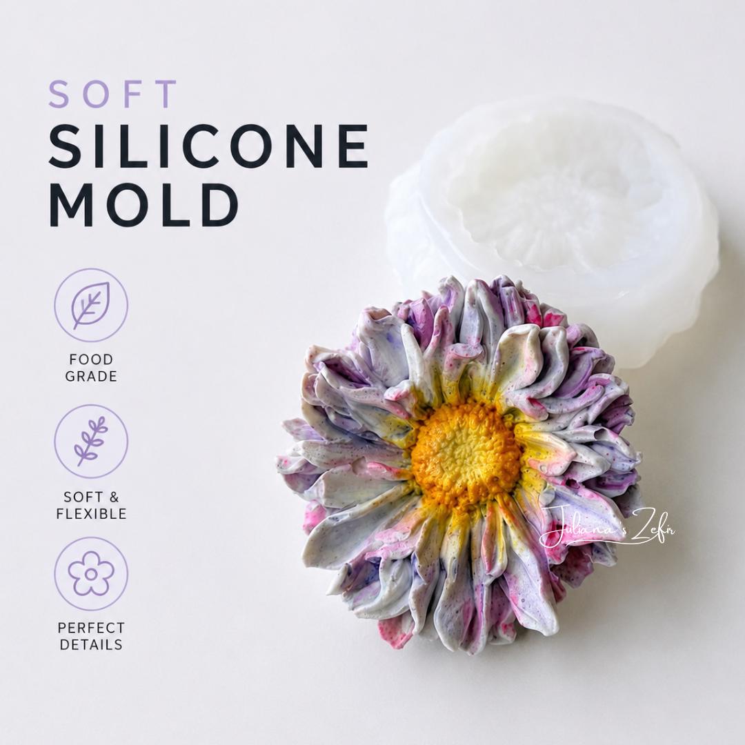 Chrysanthemum Beechcroft Silicone Mold | food grade marshmallow zefir decorating tool