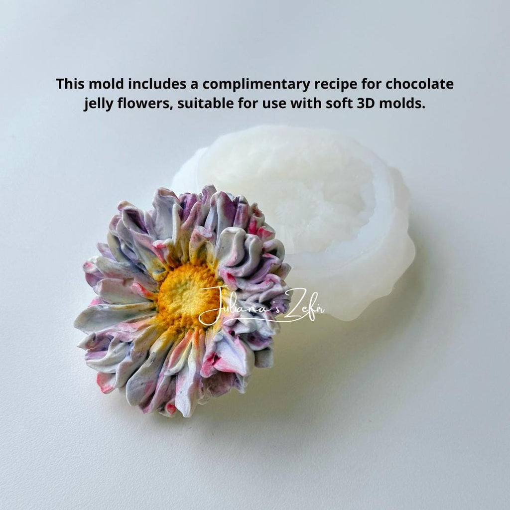 Chrysanthemum Beechcroft Silicone Mold | food grade marshmallow zefir decorating tool