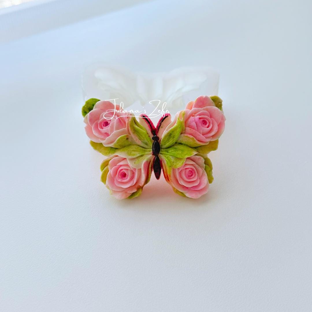 Butterfly Silicone Mold | food grade marshmallow zefir decorating tool