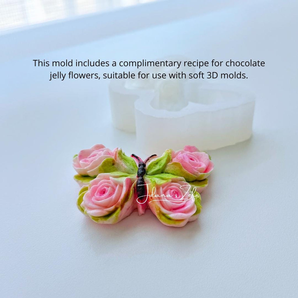 Butterfly Silicone Mold | food grade marshmallow zefir decorating tool
