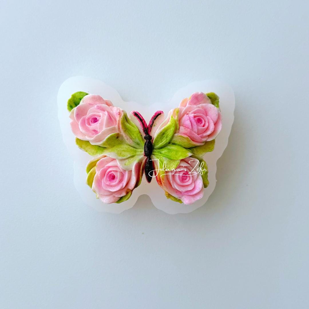 Butterfly Silicone Mold | food grade marshmallow zefir decorating tool