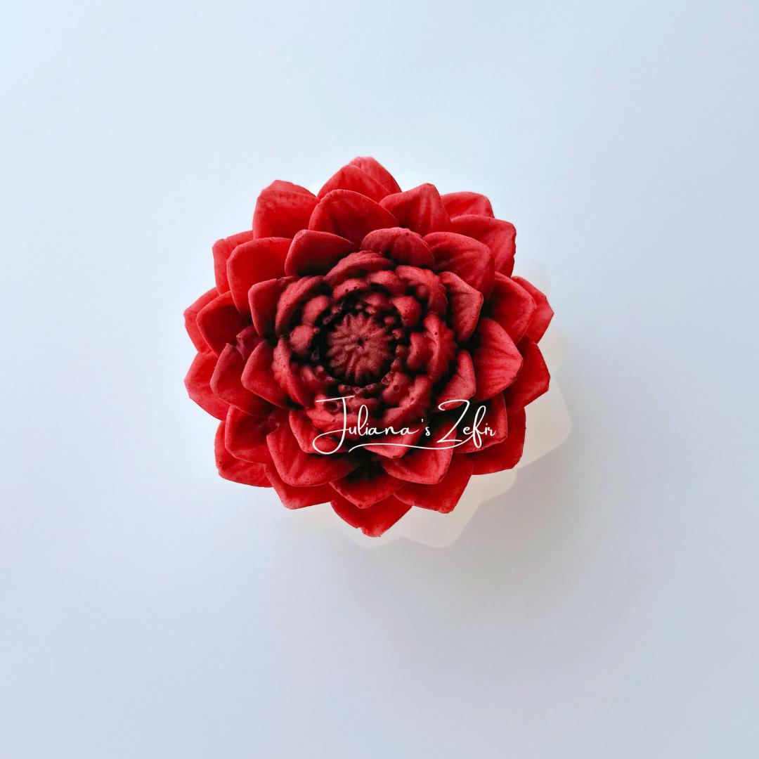 Dahlia Karma Chos Silicone Mold | food grade marshmallow zefir decorating tool